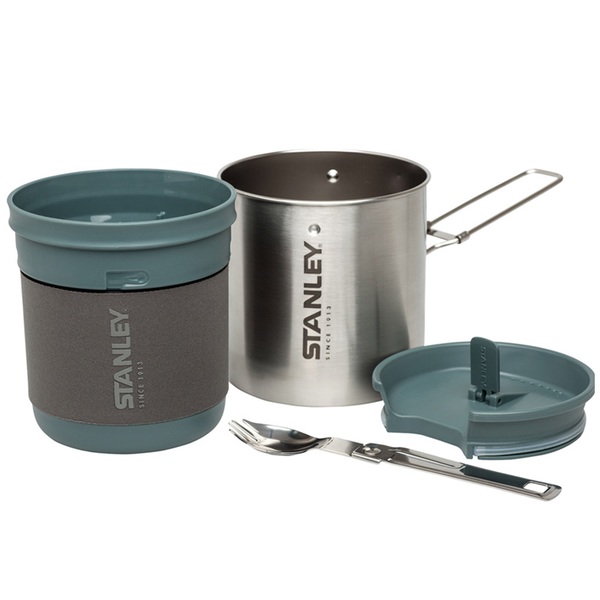 STANLEY(スタンレー) マウンテンコンパクトクックセット 01856-005 ステンレス製ソロクッカーセット