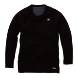 ミズノ(MIZUNO) A2JA5514 ヘビーウエイトクルーネック長袖シャツ Men’s A2JA5514 長袖アンダーシャツ(メンズ)