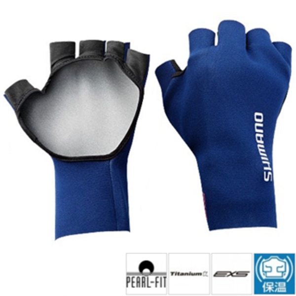 シマノ(SHIMANO) GL-068N クロロプレンEXSパームレスグローブ 430830 ファイブフィンガーレス(フィッシング)