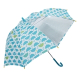 kukkahippo(クッカヒッポ) 長傘 ジャンプ キッズ傘 かさ 14KH-KS-3 SAX 55 傘