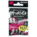 ゼスタ(XeSTA) Star★HEAD Touch Down(スターヘッド タッチダウン)   ワームフック(ライトソルト用)