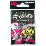 ゼスタ(XeSTA) Star★HEAD Touch Down(スターヘッド タッチダウン)   ワームフック(ライトソルト用)