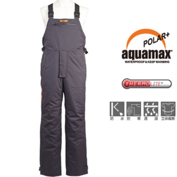 リバレイ RBB RBB ウォームサロペット 8670 フィッシングレインパンツ