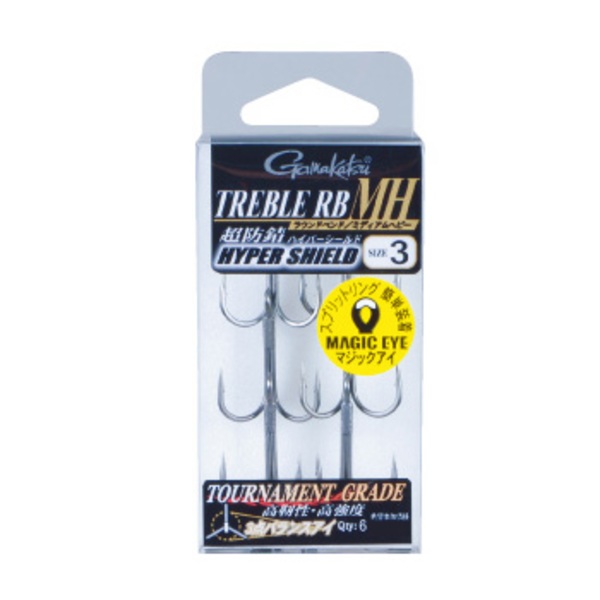 がまかつ(Gamakatsu) バラ トレブル RB-MH 67366 トリプルフック