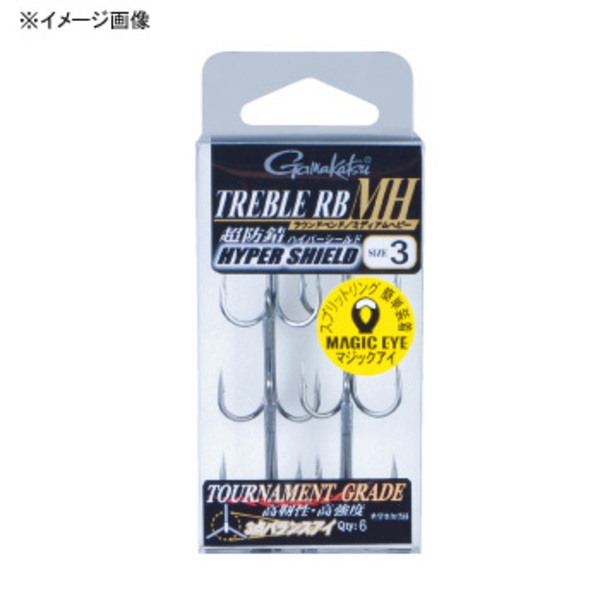 がまかつ(Gamakatsu) バラ トレブル RB-MH 67366 トリプルフック