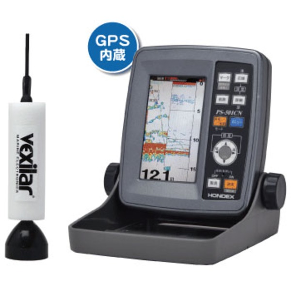 HONDEX(ホンデックス) PS-501CN TD07 ワカサギパック(GPS内蔵 