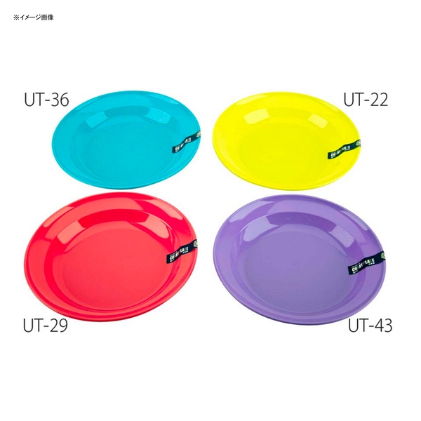 キャプテンスタッグ(CAPTAIN STAG) ホリデージョイ 抗菌 丸型カレー皿 UT-43 メラミン&プラスティック製お皿