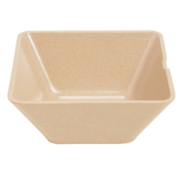 エコソウライフ(ECOSOULIFE) Square Bowl Small 14811 ウッド製お皿