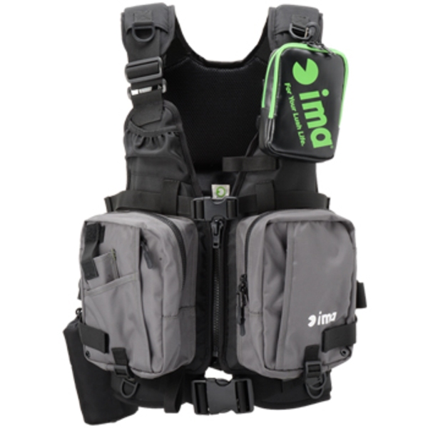 アムズデザイン(ima) ima オリジナルフローティングベスト X 0 4004056 タックル収納付き