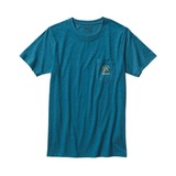 パタゴニア(patagonia) ムーンセット コットン/ポリ ポケット Tシャツ メンズ 38815 半袖Tシャツ(メンズ)