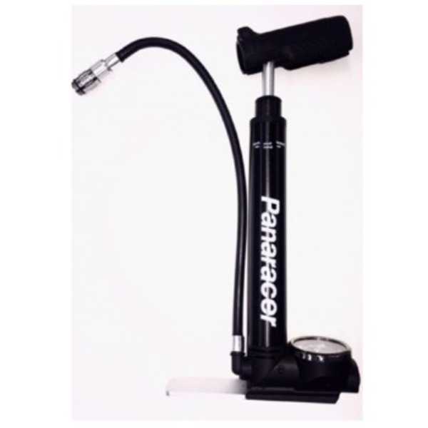パナレーサー(Panaracer) 可変式フロアミニポンプ 英/米/仏バルブ対応 ゲージ付き空気入れ サイクル/自転車 BMP-N21AGF2-B ハンディポンプ