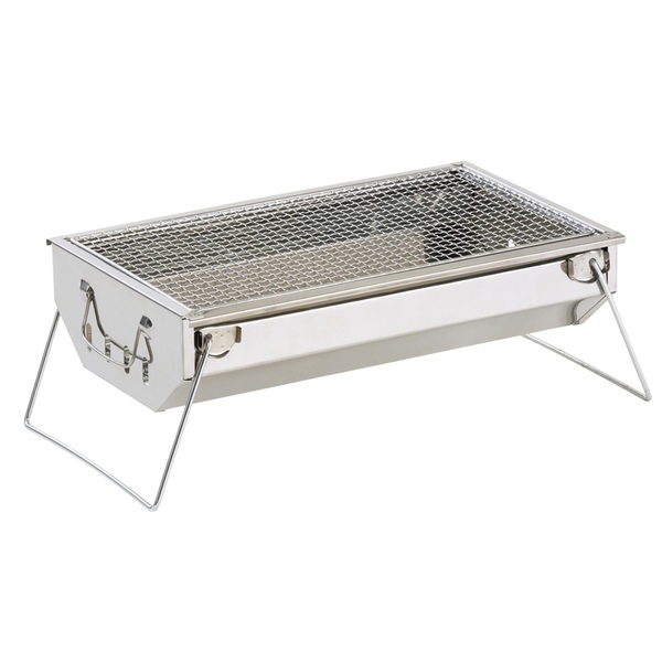 North Eagle(ノースイーグル) ステンコンパクトミニBBQ NE1421 BBQコンロ(脚付き)