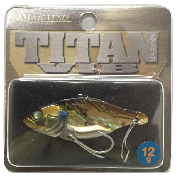 イマカツ(IMAKATSU) チタンバイブ シェル   メタルバイブレーション