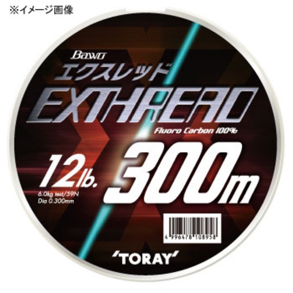 東レモノフィラメント(TORAY) バウオ エクスレッド(ボリュームアップタイプ) 200m S75E ブラックバス用フロロライン