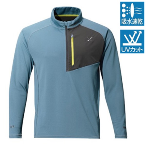 シマノ(SHIMANO) SH-241P XEFO ハーフジップシャツ(長袖) 451286 フィッシングシャツ