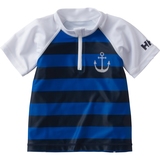 HELLY HANSEN(ヘリーハンセン) HJ81601 K S/S HALF-ZIP BOR HJ81601 ラッシュガード(キッズ/ベビー)