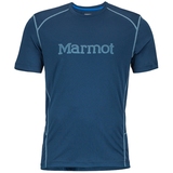 Marmot(マーモット) WINDRIDGE WITH GRAPHIC S/S T M6T-S6317 【廃】メンズ速乾性半袖Tシャツ