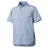 Marmot(マーモット) KATO DRY CHAMBRAY PULLOVER H/S SHIRT MJS-S6076 半袖シャツ(メンズ)