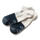 ANDSOX(アンドソックス) SUPPORT PILE SHORT (サポート パイル ショート) AS15SSPSHWHNS ハイ･クルーソックス