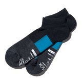 ANDSOX(アンドソックス) SUPPORT PILE SHORT (サポート パイル ショート) AS16SSPSHBKMS ハイ･クルーソックス