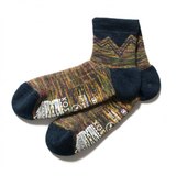 ANDSOX(アンドソックス) SUPPORT PILE ANKLE (サポート パイル アンクル) AS15SSPAKYEWM ハイ･クルーソックス