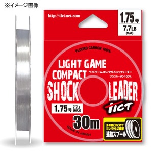 TICT(ティクト) ライトゲーム コンパクトショックリーダー 30m 1.0号/4.7lb