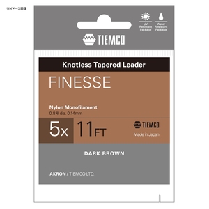 ティムコ(TIEMCO) フィネスリーダー １１ＦＴ ３Ｘ ダークブラウン 175001411030