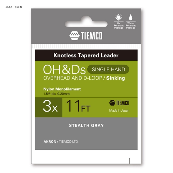 ティムコ(TIEMCO) OH&Dリーダー シンキング シングル 11FT 175002311010 リーダー