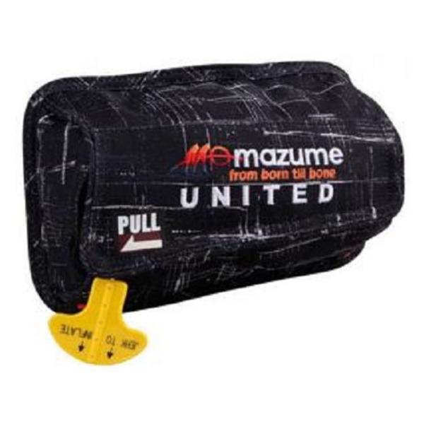 MAZUME(マズメ) インフレータブル ポーチ カモ(ウエストバッグ装着用) MZLJ-255-02 インフレータブル(手動膨張)