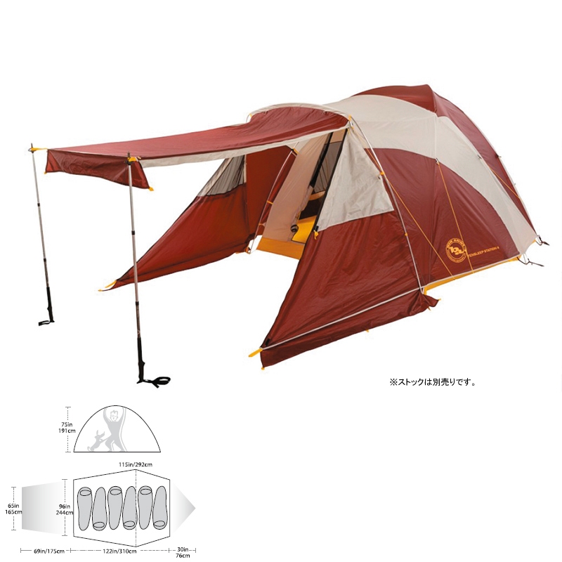 週末値下げ！ビッグアグネス.テンスリープステーション4 BIG AGNES(ビッグアグネス) テンスリープステーション6 TTSS616