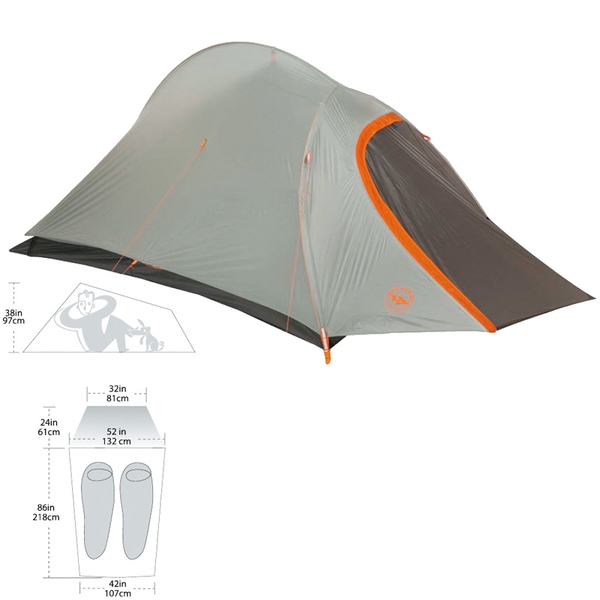 BIG AGNES(ビッグアグネス) フライクリークUL2mtnGLO TFLY2MG14 ツーリング&バックパッカー