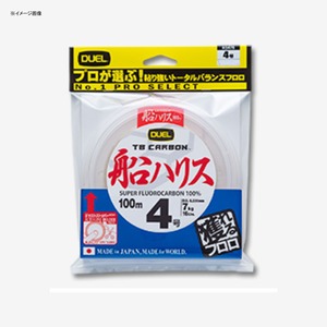 デュエル(DUEL) TB CARBON(カーボン) 船ハリス 100m H3474 船用100mライン