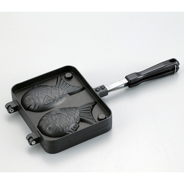 キャプテンスタッグ(CAPTAIN STAG) キャスト アルミ たい焼き器 UG-3008 フライパン