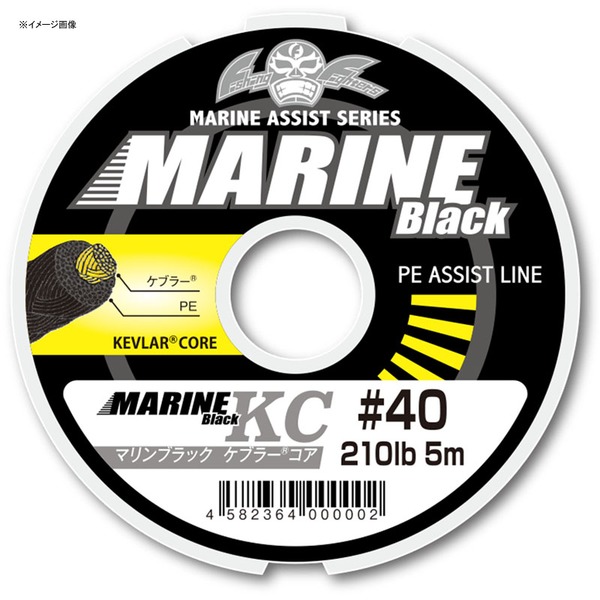 Fishing Fighters(フィッシング ファイターズ) マリンブラック ケプラーコア 5m FF-MALK010 オールラウンドPEライン