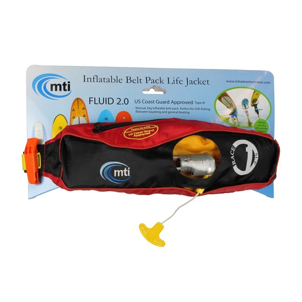 Takashina(高階救命器具) SUP用手動インフレータブルポーチ MTI-4009 インフレータブル(手動膨張)