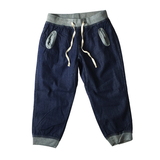 gym master(ジムマスター) デニムリブクロップトパンツ G121341 ハーフ･ショートパンツ(メンズ)