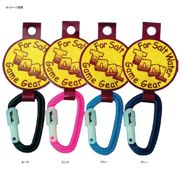 昌栄 TOOL(ツール) カラビナ 138-3 ピンオンリール･キーホルダー･カラビナ