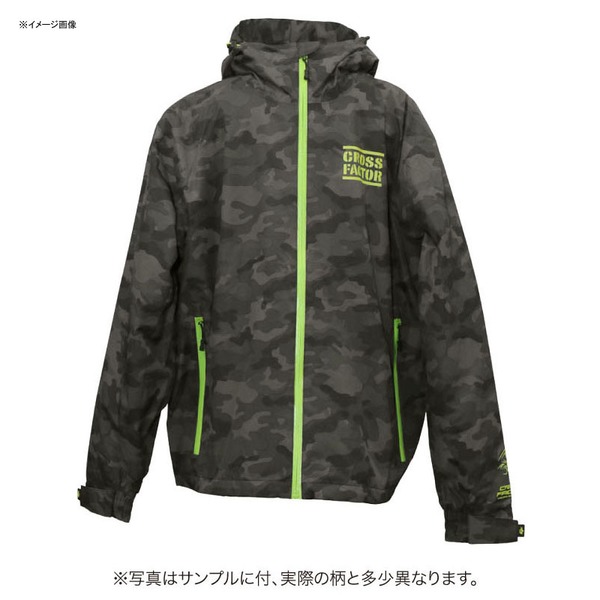 クロスファクター(CROSS FACTOR) 防水防寒カモフラトランシットジャケット(裏地フリース) WBA1611-OCM-M 防寒レインジャケット