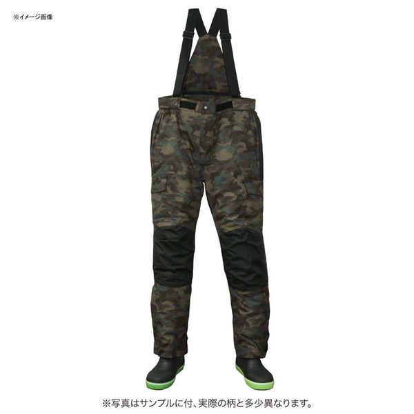 クロスファクター(CROSS FACTOR) 防水防寒カモフラサロペットパンツDX WBA1621-OCM-M 防寒レインパンツ