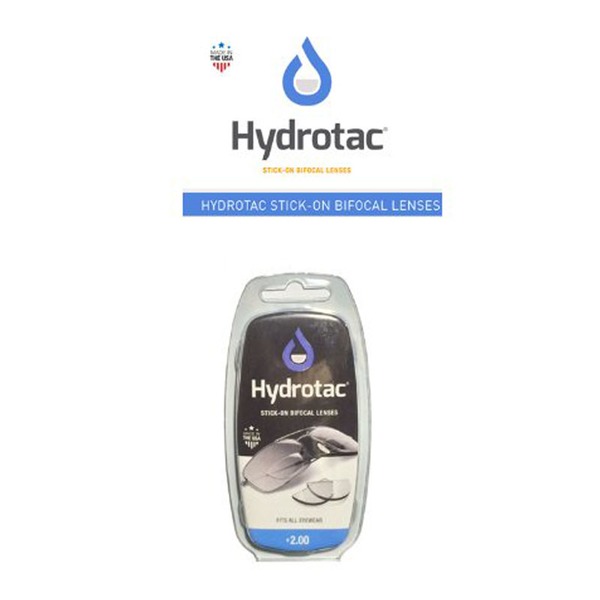 Hydrotac(ハイドロタック) 貼るリーディングレンズ +2.00   メンテナンス用品