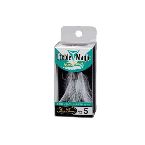 エバーグリーン(EVERGREEN) トレブルマジック フェザー   トリプルフック