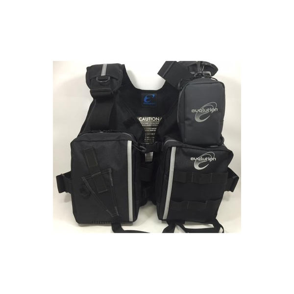 アングラーズデザイン(Anglers-Design) エボリューションゲームベストIII EVOV-03GS タックル収納付き