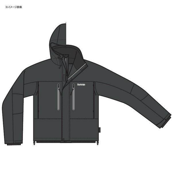 パズデザイン BSトラウティストウォームジャケット ZBR-005 フィッシングレインジャケット