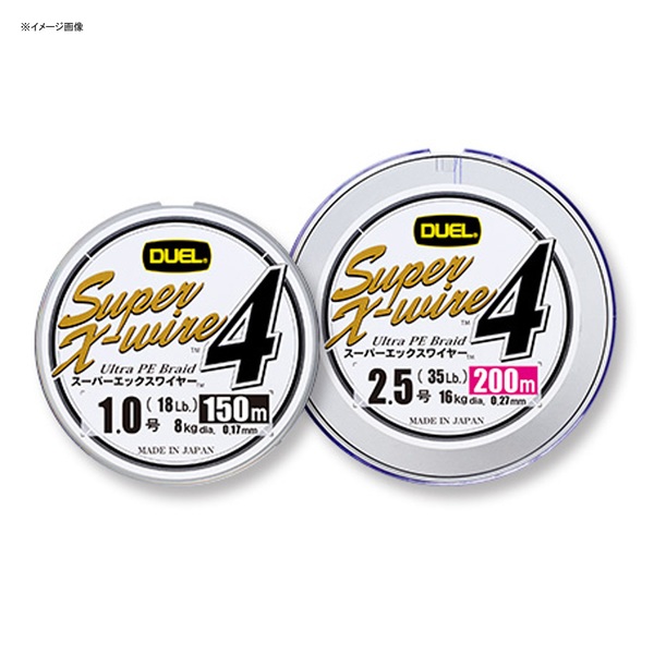 デュエル(DUEL) Super X-wire 4(スーパーエックスワイヤー フォー