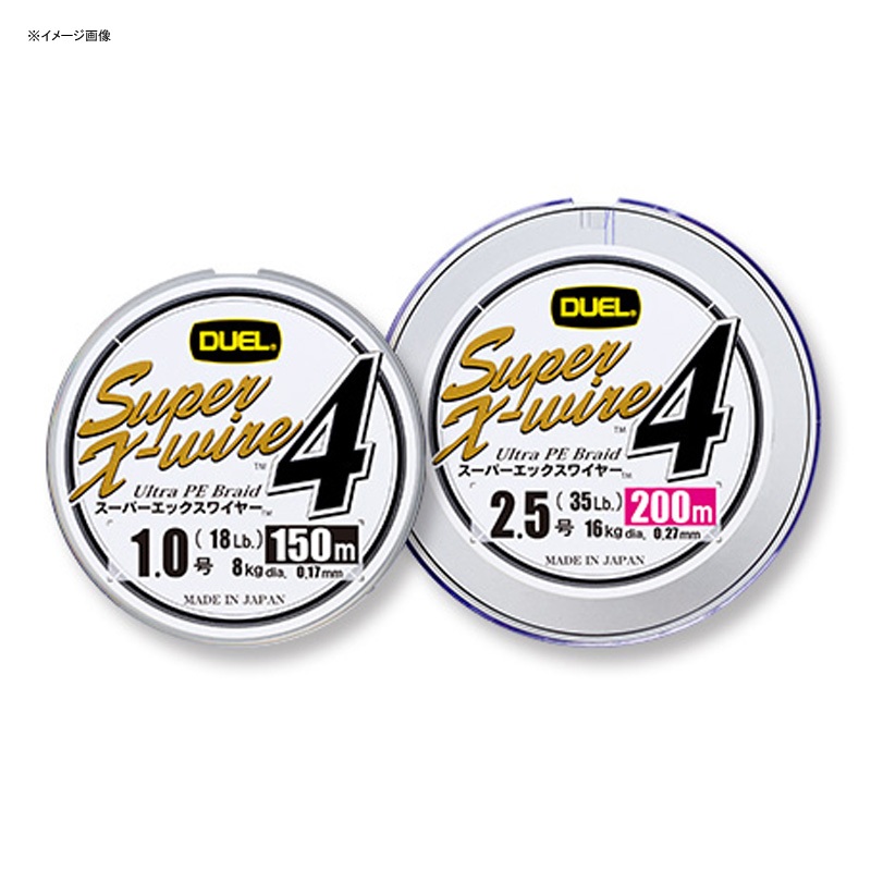 デュエル(DUEL) Super X-wire 4(スーパーエックスワイヤー フォー