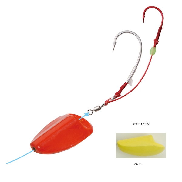カツイチ(KATSUICHI) DECOY スライド式 五目テンヤ OS-2G テンヤ