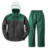 ロゴス(LOGOS) クリアフードレインスーツ ライム 28735713 レインスーツ