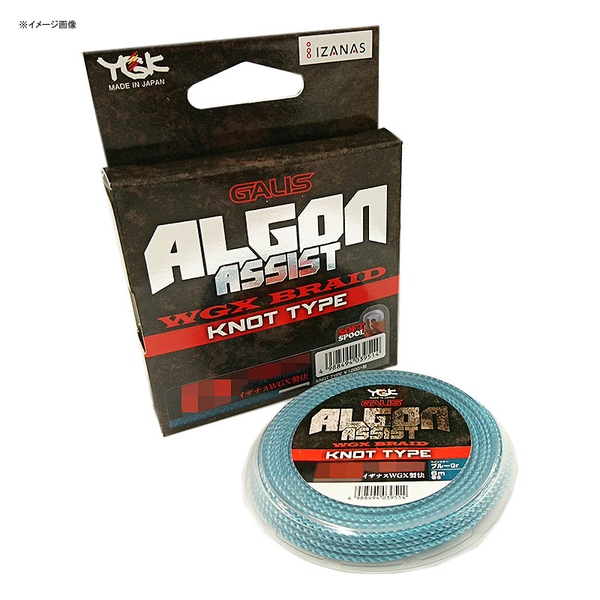 XBRAID(エックスブレード) アルゴン アシスト WGXブレイド ノットタイプ 6m   ジギング用PEライン