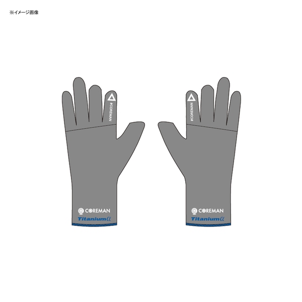 コアマン(COREMAN) タイタニュームαグローブ   スリーフィンガーレス(フィッシング)