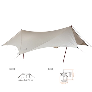 【送料無料】スノーピーク(snow peak) HDタープ ヘキサエヴォ Pro.アイボリー TP-260IV 【送料無料】スノーピーク(snow peak) HDタープ ヘキサエヴォ Pro.アイボリー TP-260IV